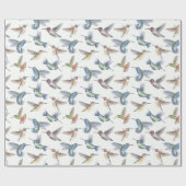 Hummingvogels Cadeaupapier (Vlak)