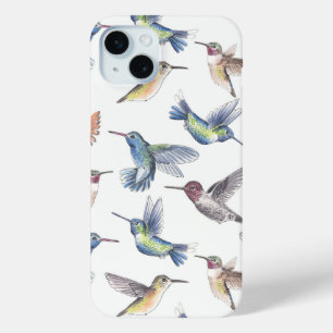 Hummingvogels iPhone 15 Mini Hoesje