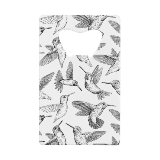 Hummingvogels Creditkaart Flessenopener (Voorkant)