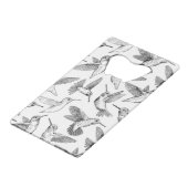 Hummingvogels Creditkaart Flessenopener (Achterkant Gekanteld)