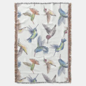Hummingvogels Deken (Voorkant Verticaal)