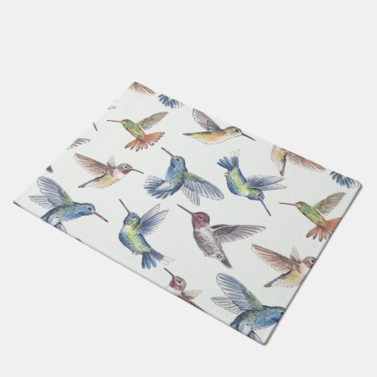 Hummingvogels Deurmat (Schuin)