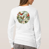 Hummingvogels door Ernst Haeckel (2) T-shirt (Achterkant)
