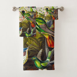  Hummingvogels door Ernst Haeckel Bad Handdoek