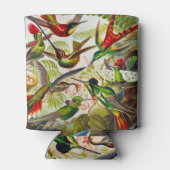  Hummingvogels door Ernst Haeckel Blikjeskoeler (Achterkant)