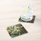 Hummingvogels door Ernst Haeckel Kartonnen Onderzetters (Insitu)