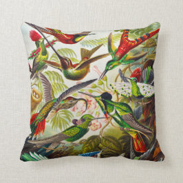 Hummingvogels door Ernst Haeckel Kussen