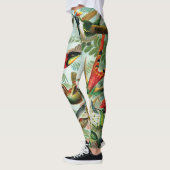 Hummingvogels door Ernst Haeckel Leggings (Links)