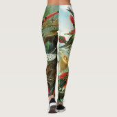 Hummingvogels door Ernst Haeckel Leggings (Achterkant)