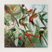 Hummingvogels door Ernst Haeckel Legpuzzel (Horizontaal)