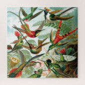 Hummingvogels door Ernst Haeckel Legpuzzel (Verticaal)