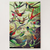 Hummingvogels door Ernst Haeckel Legpuzzel (Verticaal)