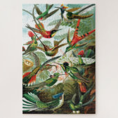 Hummingvogels door Ernst Haeckel Legpuzzel (Verticaal)