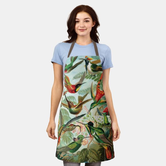 Hummingvogels door Ernst Haeckel   Schort (Gedragen)