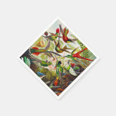  Hummingvogels door Ernst Haeckel Servet (Hoek)