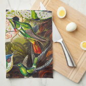 Hummingvogels door Ernst Haeckel Theedoek (Quarter Fold)