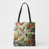 Hummingvogels door Ernst Haeckel Tote Bag (Voorkant)