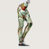 Hummingvogels door Ernst Haeckel, vogelbomen Leggings (Rechts)