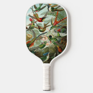 Hummingvogels door Ernst Haeckel,  vogelbomen Pickleball Paddle