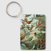Hummingvogels door Ernst Haeckel,  vogelbomen Sleutelhanger (Voorkant)