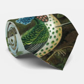 Hummingvogels door Ernst Haeckel,  vogelbomen Stropdas (Opgerold)