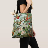 Hummingvogels door Ernst Haeckel,  vogelbomen Tote Bag (Dichtbij)
