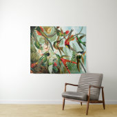 Hummingvogels door Ernst Haeckel Wandkleed (In Situ (horizontaal))