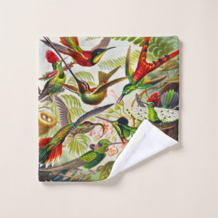 Hummingvogels door Ernst Haeckel Washandje