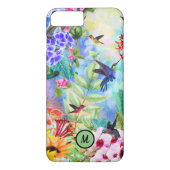 Hummingvogels en bloemen Case-Mate iPhone case (Achterkant)