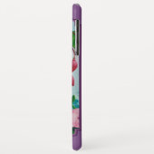 Hummingvogels en bloemen Paars Case-Mate iPhone Case (Achterkant/links)