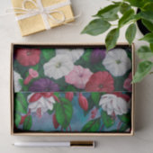 Hummingvogels en bloemen tissuepapier (Geschenk)