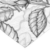 Hummingvogels en hibiscus bloemen b&w tafelkleed (Gekanteld)