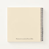 Hummingvogels en John Vance Cheney Quote Notitieboek (Achterkant)