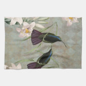 Hummingvogels en Lilies Theedoek (Horizontaal)