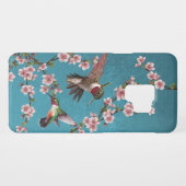  Hummingvogels en roze torenbloesems Case-Mate Samsung Galaxy Hoesje (Achterkant (horizontaal))