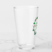 Hummingvogels en shamrocken glas (Rechts)