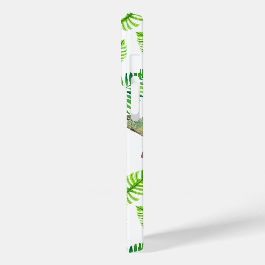 Hummingvogels en tropische bladeren Case-Mate iPhone case (Achterkant / Links)