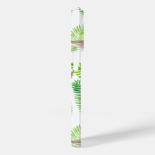 Hummingvogels en tropische bladeren Case-Mate iPhone case (Achterkant / Rechts)