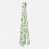 Hummingvogels en tropische bladeren stropdas (Voorkant)