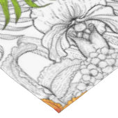 Hummingvogels en tropische bouquet tafelkleed (Gekanteld)