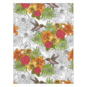 Hummingvogels en tropische bouquet tafelkleed (Voorkant)