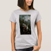 Hummingvogels en White Orchid van Martin J. Heade T-shirt (Voorkant)