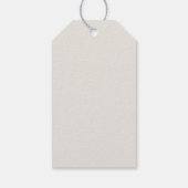 Hummingvogels en witte bloemen. cadeaulabel (Achterkant)