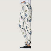 Hummingvogels en witte bloemen. leggings (Links)