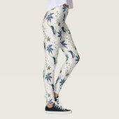 Hummingvogels en witte bloemen. leggings (Rechts)