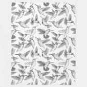 Hummingvogels Fleece Blanket (Voorkant)
