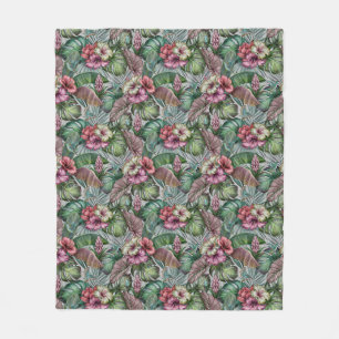 Hummingvogels Fleece Blanket Deken