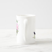 Hummingvogels Floral botanisch bot China Mok (Achterkant)