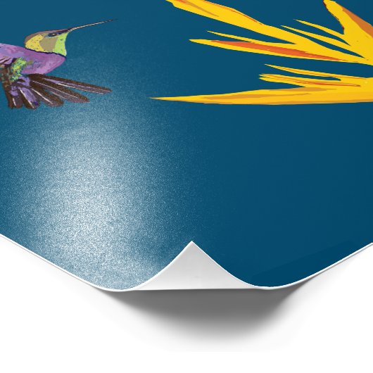 Hummingvogels Foto Afdruk (Hoek)