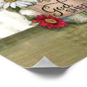 Hummingvogels God schetste zijn hoogstaande gevech Poster (Hoek)